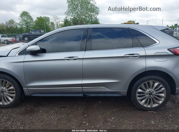 2FMPK4K96LBB60376 2020 FORD EDGE Gray სალონის 360-გრადუსიანი ხედი