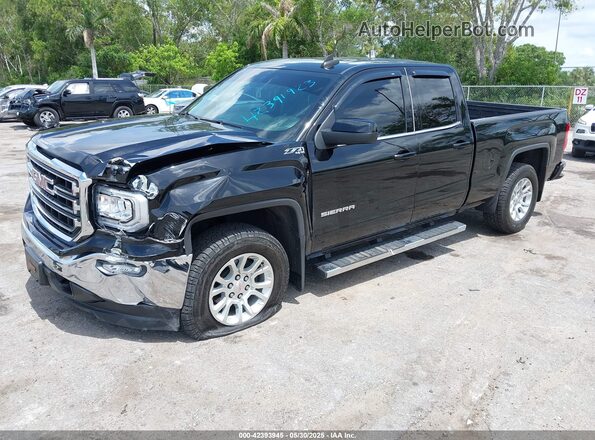 2GTV2MEC8K1239457 2019 GMC SIERRA Black Առջևի ձախ երեք քառորդ տեսարան