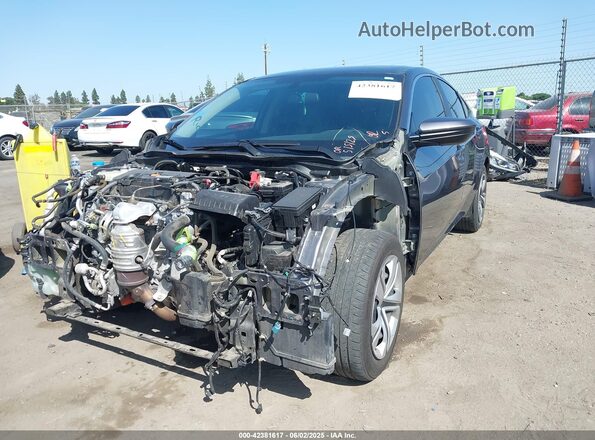 2HGFC2F66MH559998 2021 HONDA CIVIC Gray Передня ліва чверть