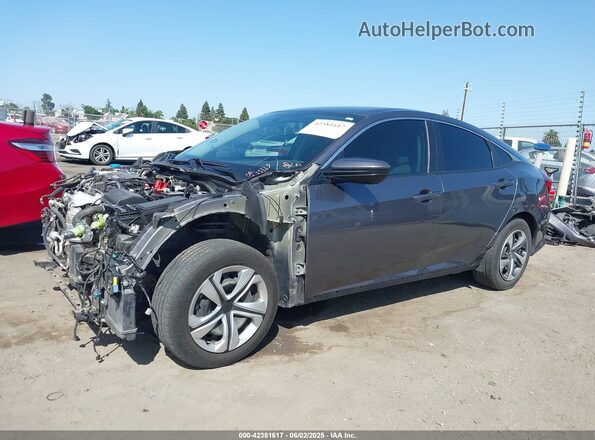 2HGFC2F66MH559998 2021 HONDA CIVIC Gray 