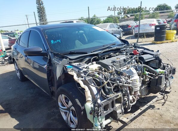 2HGFC2F66MH559998 2021 HONDA CIVIC Gray Панорамний вид салону 360°