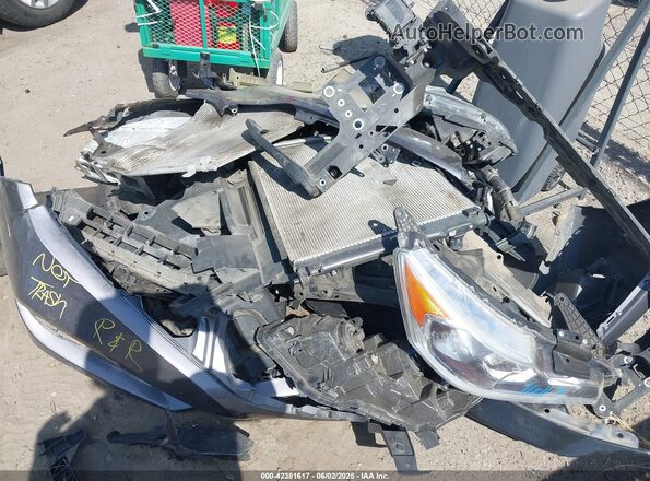 2HGFC2F66MH559998 2021 HONDA CIVIC Gray Вид щитка приладів