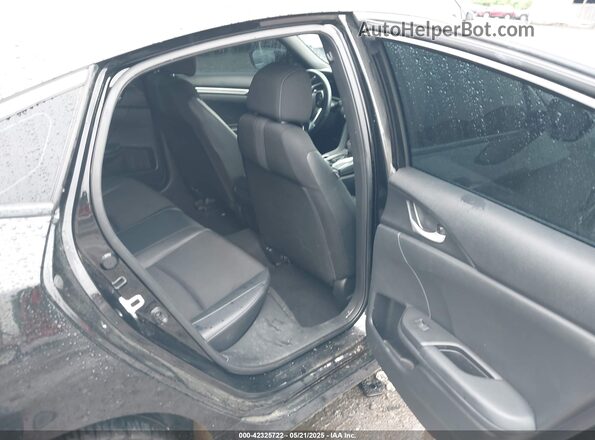 2HGFC2F83MH521744 2021 HONDA CIVIC Black VIN კოდის სტიკერის ხედი