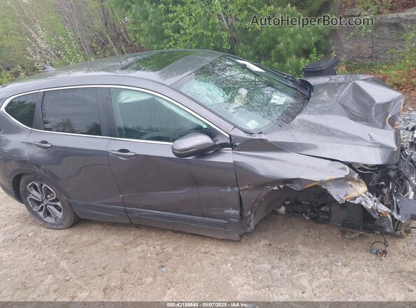 2HKRW2H57MH626803 2021 HONDA CR-V Gray Вид задньої частини салону
