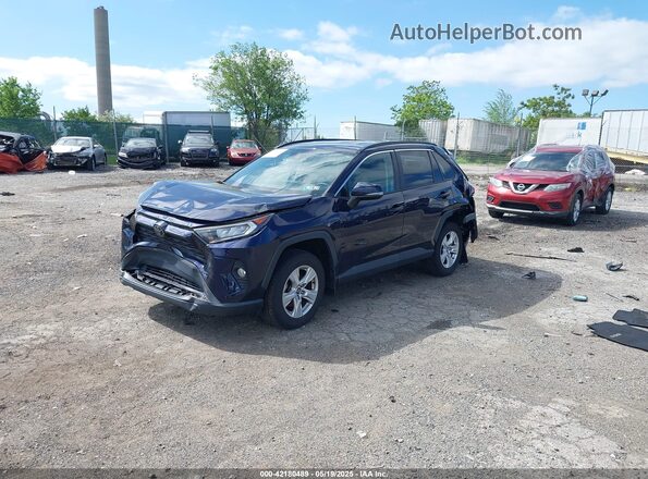 2T3P1RFV2LW103696 2020 TOYOTA LE Dark Blue Առջևի ձախ երեք քառորդ տեսարան
