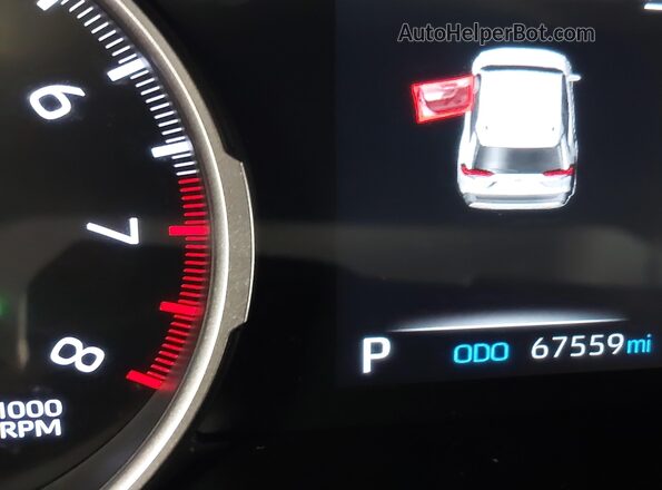 2T3P1RFV5MW230623 2021 TOYOTA LE  უკანა მარჯვენა