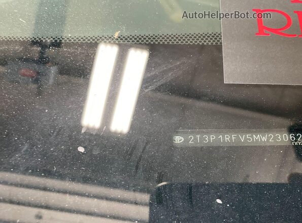 2T3P1RFV5MW230623 2021 TOYOTA LE  