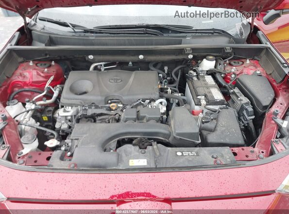 2T3W1RFV4PW267615 2023 TOYOTA LE Red Widok z tyłu