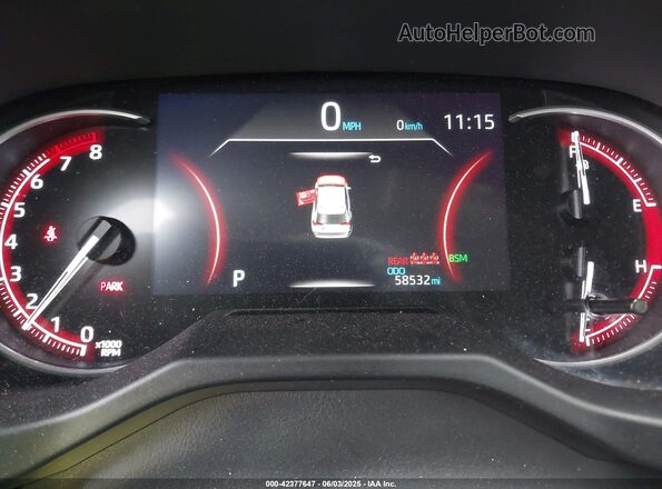 2T3W1RFV4PW267615 2023 TOYOTA LE Red Widok tylnych siedzeń