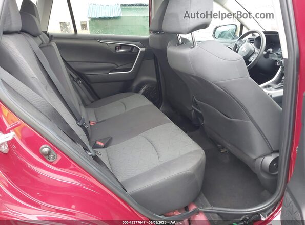2T3W1RFV4PW267615 2023 TOYOTA LE Red Widok naklejki z numerem VIN