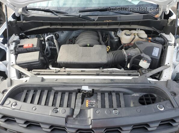 3GCPYAEHXMG182643 2021 CHEVROLET SILVERADO White Vista interior trasera