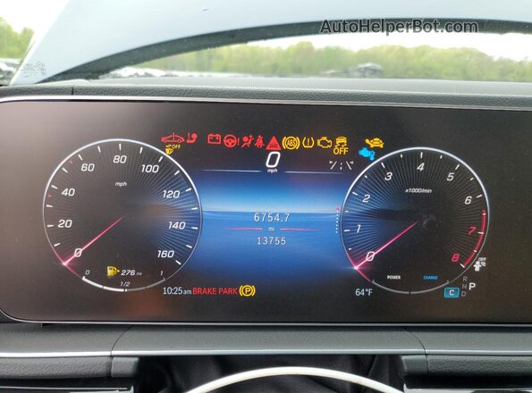 4JGFB4FB2RB178171 2024 MERCEDES-BENZ GLE Синий Вид щитка приборов
