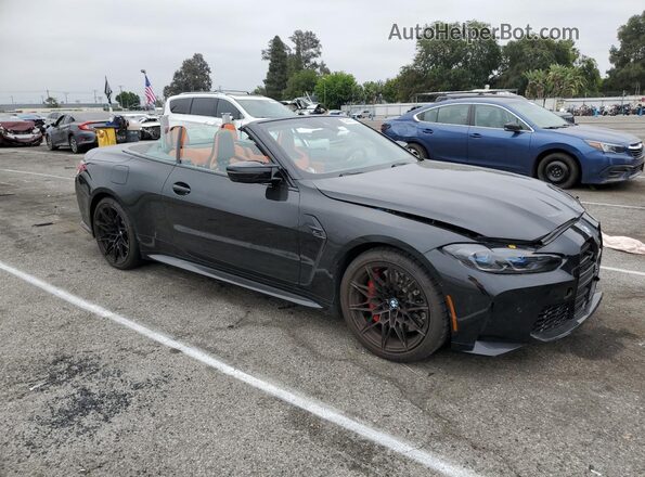 WBS33BA05RCN76086 2024 BMW M4 Black Передня права чверть