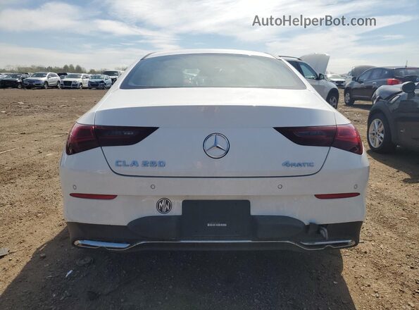 W1K5J4HB7SN489265 2025 MERCEDES-BENZ CLA-CLASS White 