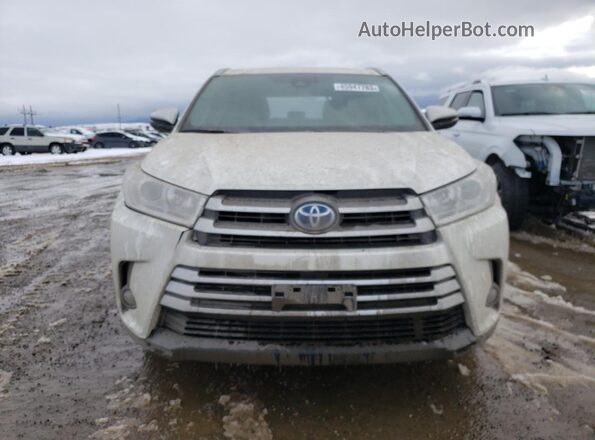 5TDJGRFH3KS064874 2019 TOYOTA HIGHLANDER HYBRID Белый 