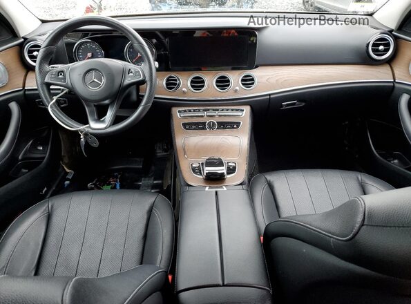 WDDZF4KB3JA386006 2018 MERCEDES-BENZ E Black Առջևի վահանակի տեսք