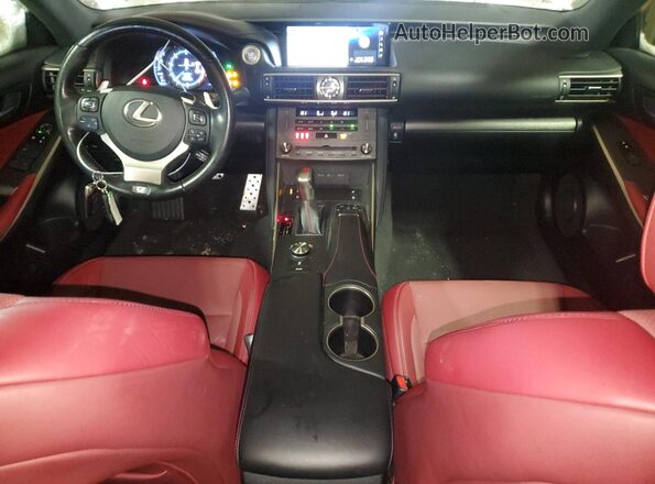 JTHG81F28L5041309 2020 LEXUS IS Silver წინა პანელის ხედი
