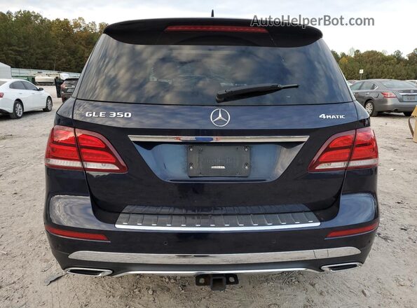 4JGDA5HB0HA994524 2017 MERCEDES-BENZ GLE Blue Հետևի տեսք