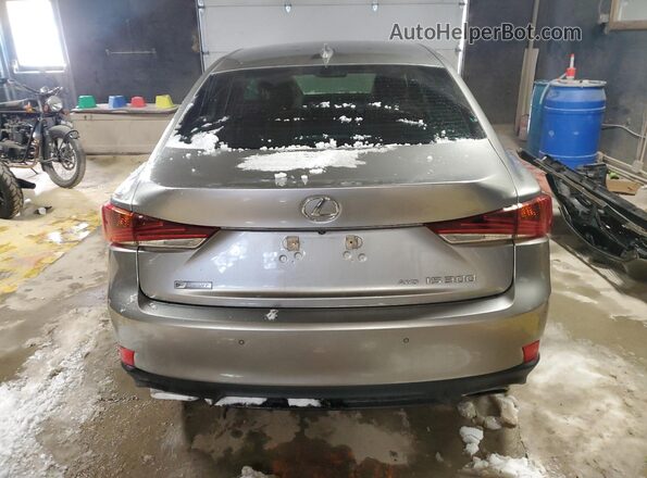 JTHG81F28L5041309 2020 LEXUS IS Silver უკანა ხედი