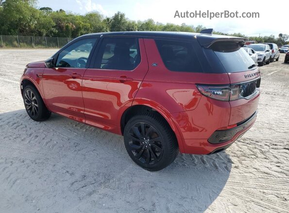 SALCT2FX7MH902780 2021 LAND ROVER DISCOVERY Red Rear left