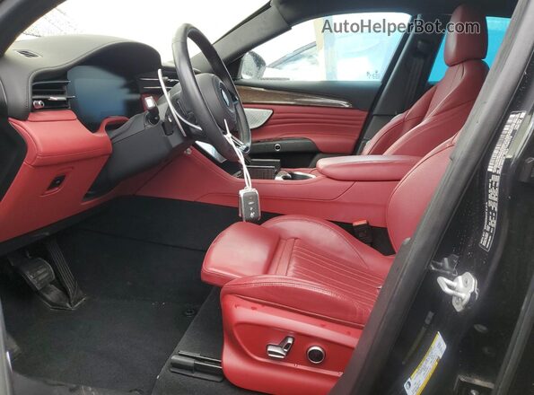 ZN682AVM7P7434172 2023 MASERATI GRECALE Black Widok wnętrza z przodu