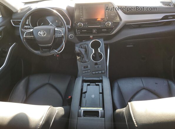5TDHZRBH9MS112931 2021 TOYOTA LE Black Widok deski rozdzielczej