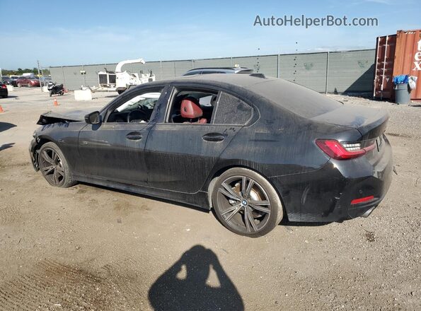 3MW69FF07P8D19144 2023 BMW 3 SERIES Черный Задняя левая четверть