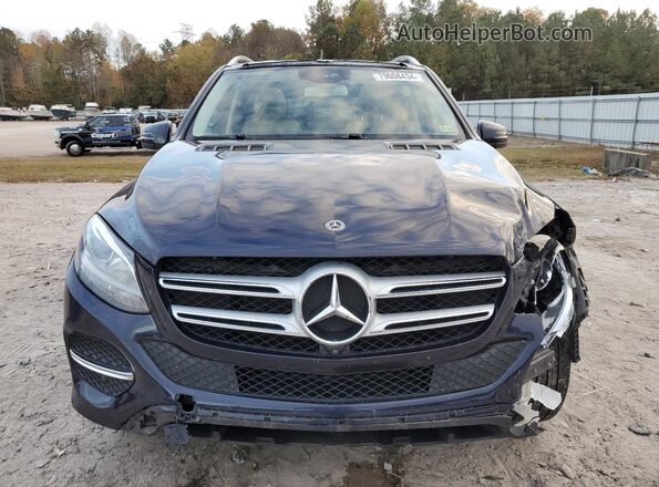4JGDA5HB0HA994524 2017 MERCEDES-BENZ GLE Blue Դիմացի տեսք