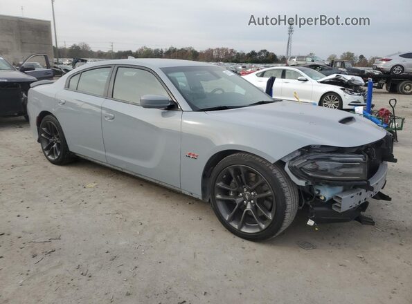 2C3CDXGJ3LH234842 2020 DODGE CHARGER Gray Przód prawy