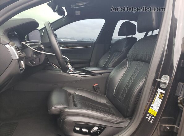 WBA13BK01NCH78575 2022 BMW M5 Black Front interior view