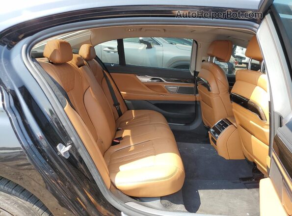 WBA7W4C03LBM70495 2020 BMW 7 SERIES Черный Вид задних сидений