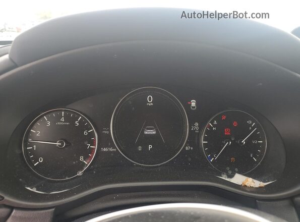 3MVDMBBM5PM580532 2023 MAZDA CX-30 Gray Widok zestawu wskaźników