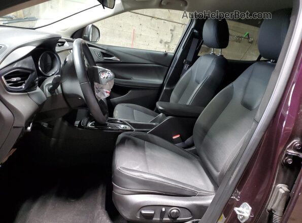 KL4MMCSL6MB147927 2021 BUICK ENCORE Purple Widok wnętrza z przodu