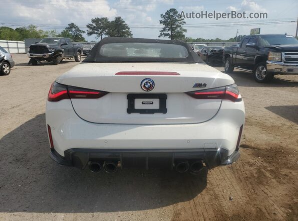 WBS33BA03NCK92918 2022 BMW M4 White Rear view