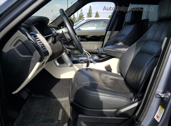 SALGS5SE2LA598825 2020 LAND ROVER RANGE Blue Вид салону спереду