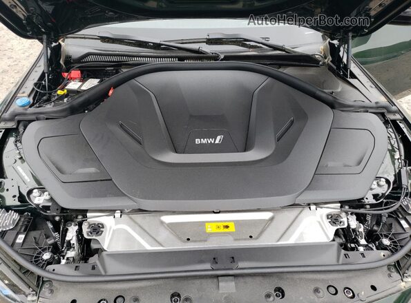WBY33AW00RFS09877 2024 BMW I4 Green Вид задньої частини салону