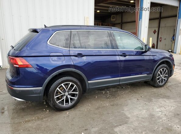 3VV3B7AX5MM114799 2021 VOLKSWAGEN TIGUAN Blue Tył prawy