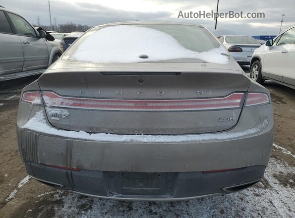 3LN6L5KUXKR634459 2019 LINCOLN MKZ Серебряный Вид сзади