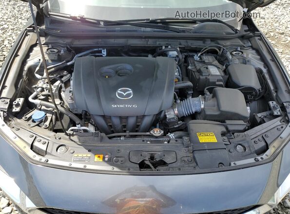 3MZBPABL0NM310930 2022 MAZDA 3 Gray Vista interior trasera