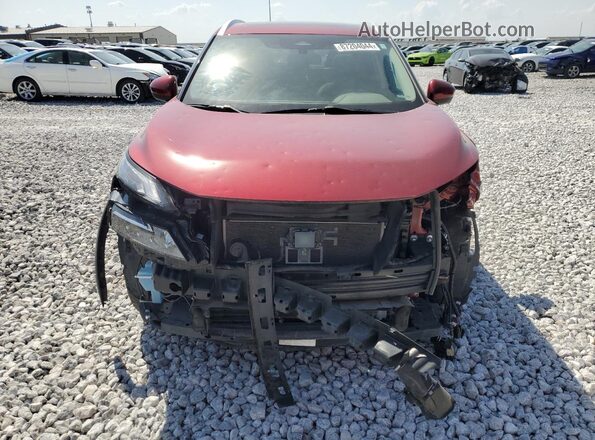 5N1AT3BB0MC724380 2021 NISSAN ROGUE Red Դիմացի տեսք