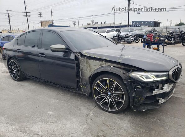 WBA13BK01NCH78575 2022 BMW M5 Black Front right