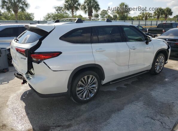 5TDEBRCH9LS012347 2020 TOYOTA HIGHLANDER HYBRID White 