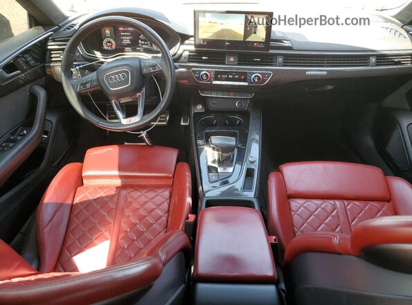 WAUC4CF56MA007425 2021 AUDI S5 Black წინა პანელის ხედი