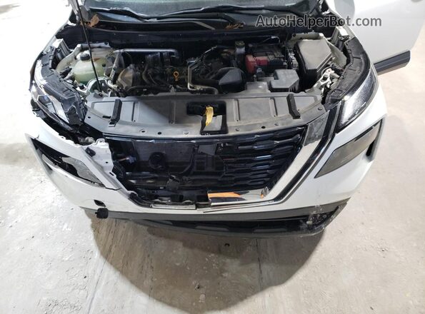 5N1AT3AA2MC819595 2021 NISSAN ROGUE White Вид підкапотного простору