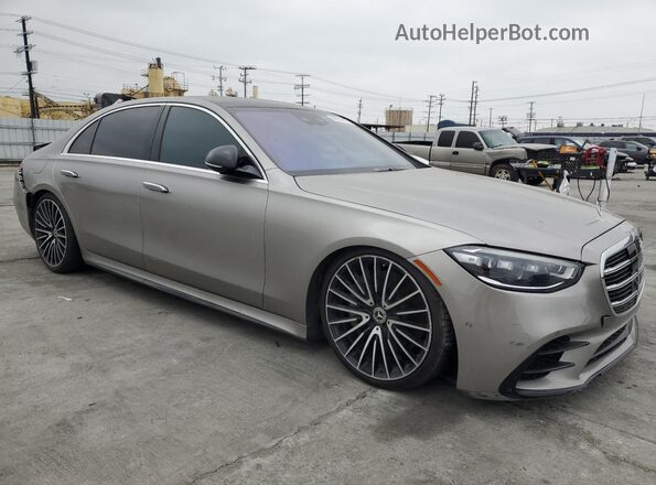 W1K6G6DB0NA094067 2022 MERCEDES-BENZ S Tan 