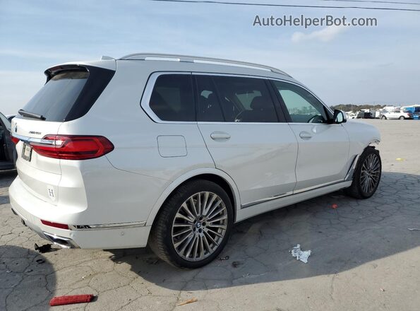 5UXCW2C02N9K79522 2022 BMW X7 White Rear right
