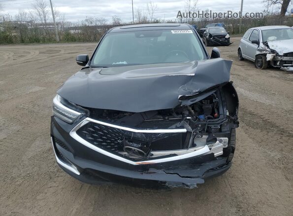 5J8TC2H36ML809605 2021 ACURA RDX Black წინა ხედი