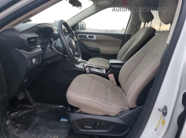 1FMSK7DH8LGC02636 2020 FORD FORD EXPLORER White Вид салону спереду