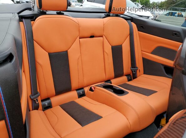 WBS33BA05RCN76086 2024 BMW M4 Black Вид задніх сидінь