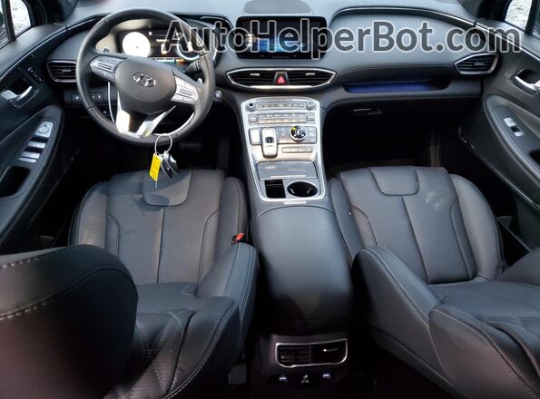 5NMS5DAL8PH641577 2023 HYUNDAI SANTA FE CALLIGRAPHY Black Вид панелі приладів